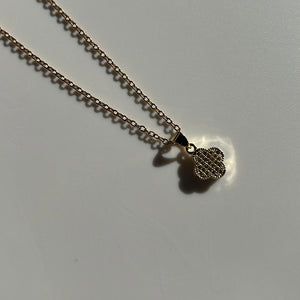 Diamond Clover Necklace