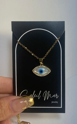 Eye Diamond Necklace