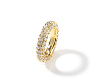 Diamond Princess Ring Gold